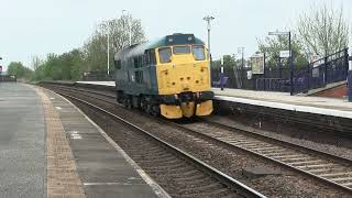 BR Class 31 31128 ~ 0Z31 NYMR to Worksop 02/05/2022