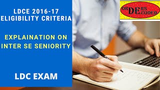 So Steno LDC Exam 2016 17