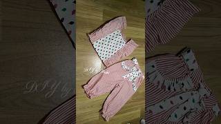 Top & Capri for baby girl #shortsvideo #shorts #sewing