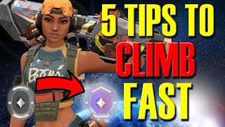 5 Tips to Climb VALORANT RANKED Faster