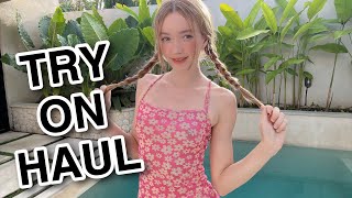 Try On Haul | Get Ready With Me | Summer dress | See Through and No Bra trend