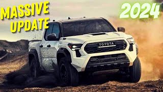 2024 Toyota Tacoma MASSIVE UPDATES! (What we know so far)