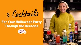 Theme Party Cocktails: 3 Cocktail Recipes for your Halloween Party Through the Decades!