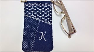 Zipper Top Glasses Case   By Kreative Kiwi