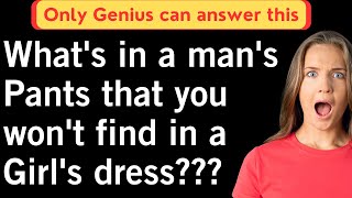 🤣Only a Genius Can Answer These 5 Tricky Riddles | ADULT RIDDLES 😃| Riddle Box