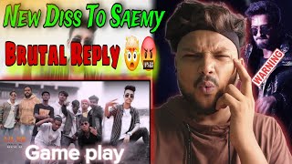 Game Play - Diss To Saemy | Reaction 🤯🤬 | Aman Kalakaar Presents | Rohit BadBoy | Prod By. LD Shashi