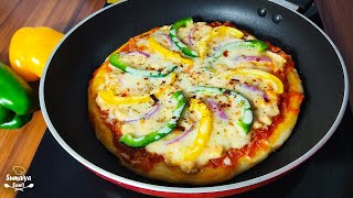 Best Homemade Pizza | Chicken Pizza Recipe | Pizza Without Oven |Pizza Recipe |Perfect Pizza at Home