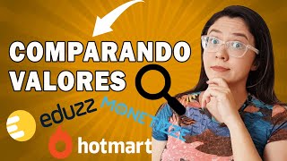 Hotmart, Eduzz ou Monetizze: Qual melhor plataforma para afiliado? Comparei valores!