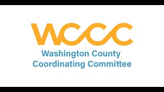 Washington County Coordinating Committee (WCCC) - FEB 12, 2023