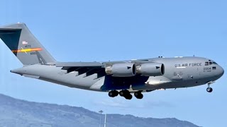 USAF BIG PLANES ACTIONS at TRAVIS AIR FORCE BASE