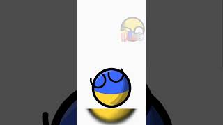 Cuando Rusia pierde contra Ucrania🇺🇦🇷🇺 #shorts #humor #countryballs #viral #video #rusia #paises