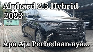 Toyota New Alphard 2.5 Hybrid CVT Black Tahun 2023 | Eksterior - Interior | Toyota Medan