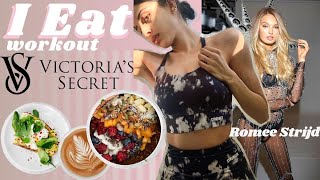 I Eat and Workout Like My Fav Victoria’s Secret Model Romee Strijd | Diet, Exercise, Restriction...