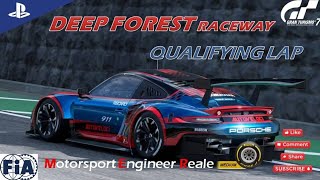 Gran Turismo 7 | Deep Forest Track Guide (engine sound JUL '24) | Porsche 911 RSR Gr.3