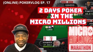 2-days poker Marathon| Online Poker vlog# ep. 17