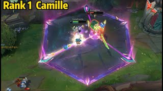 Rank 1 Camille: What 900LP Camille in KR Server Looks Like! *LEVEL 4 SOLO KILL*