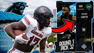 98 Xavier Legette is UNGUARDABLE on the Panthers Theme Team! | Madden 24 Ultimate Team