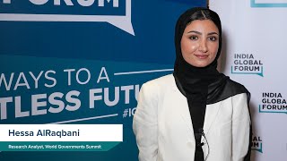 Hessa AlRaqbani, Research Analyst, World Governments Summit at IGF London 2024