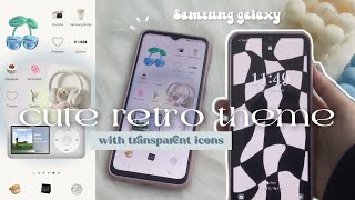 how to have aesthetic phone | cute retro theme | Samsung galaxy aesthetic a13