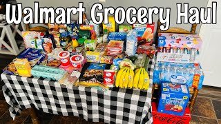 Walmart Grocery Haul WITH PRICES | Kentucky Family of 4 | March 2023