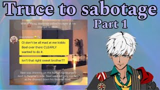 Obey me texts: Truce Sabotage ||Part 1