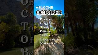 Welcome October #newmonth #october2024 #palmtrees