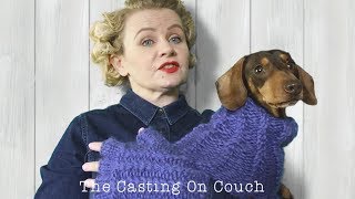 The Casting On Couch #1 -  New knitting videos!