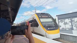 Brisbane airport train NGR 762 at Nerang