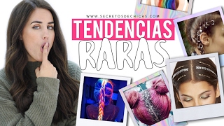 Comentando tendencias raras de cabello | Patry Jordán