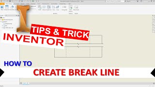 Inventor How To Break Line