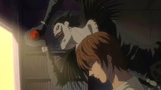 Ryuk agarra una Manzana en el Aire | Death Note