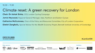 Climate reset: A green recovery for London: The London Conference 2020