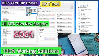 All MTK Vivo New Security FRP Unlock Live Test UMT Tool || Vivo Y17s FRP Unlock By UMT Tool