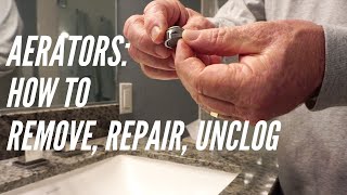 What is a Faucet Aerator and How Does an Aerator Get Clogged?