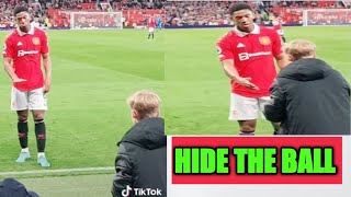 Manchester United: Anthony Martial tells ball boy to slow down and waste time during Liverpool win