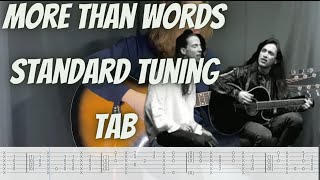 More Than Words - Extreme (Standard Tuning) + TAB