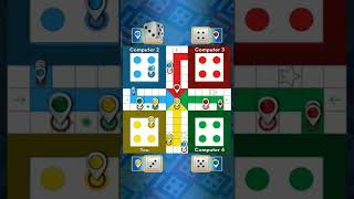 Ludo king game 4 player/लूडो कि़ंग/Game match in 4 player//#gaming #shorts #short