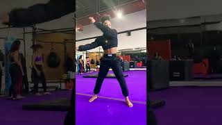 Martial Tricking flow at JAM.  #Shorts #Tricking  #MartialArts