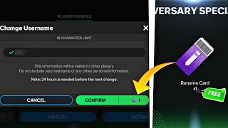 How to Change Name in FC Mobile 🤔, How to Get Rename Card in FC Mobile 🤩