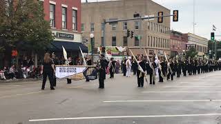 Reed Custer High School Marching Band @ the 2019 Grundy County Cornfest parade Morris, IL