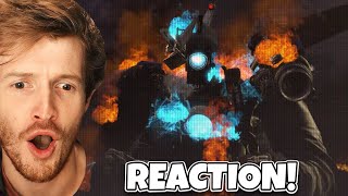 TITAN CAMERAMAN DEAD?! - skibidi toilet 74 REACTION!