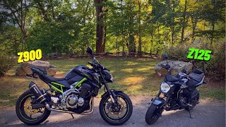 30 Min of Riding Deals Gap and The Tail Of The Dragon in October | Z900 | Z125