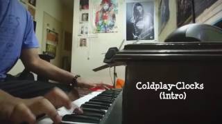 CLOCKS -Coldplay intro cover by Nafius Salam Yani