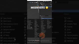 How to Add a Modifier in Blender 😯 #shorts