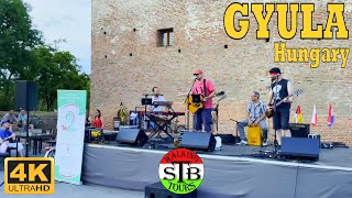 Gyula Hungary 🇭🇺 Summer 2022 Festival [25 min] 4k UHD