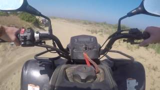 Quad biking in Selçuk, Turkey