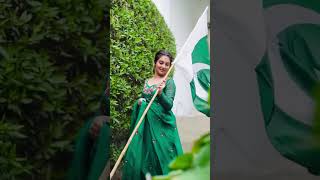 Hibabukhari in Independence Day dress # youtubeshorts video #