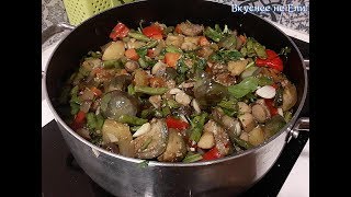 Безумно вкусное овощное рагу!!! Пошаговый рецепт.