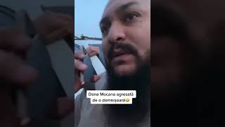 Dani Mocanu suna la 112 este agresat de o tanara!