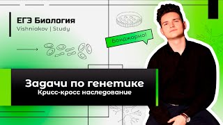 ЕГЭ Биология | ЗАДАЧА ПО ГЕНЕТИКЕ. Крисс-кросс наследование